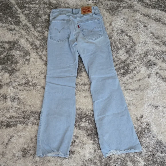 Levis 726 High Rise Flare Jeans - Picture 2 of 9